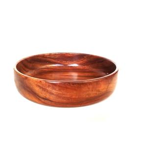 Best Price on Food-Safe Wooden Tableware Non-Breakable <b>Bowl</b> for Adults' <b>Snacks</b> and Meals - Product Image 3