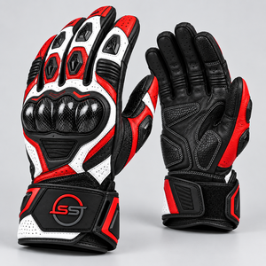 Gants de moto de haute qualité fabriqués avec un matériau durable, offrant un ajustement confortable, une forte adhérence et idéaux pour la conduite. - Product Image 4