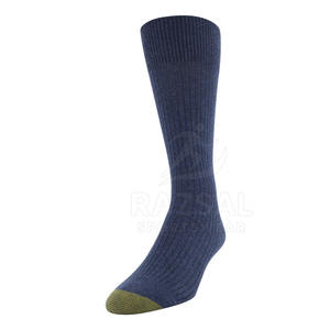 Calcetines deportivos informales lisos tobilleros de invierno de alta calidad al por mayor, calcetines deportivos personalizados de color sólido para hombre, LICRA/poliéster antisuciedad de secado rápido - Product Image 1