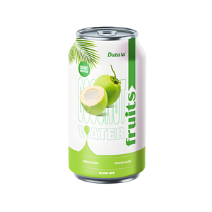 Bebida Sin Azúcar de Primera Categoría, 330 ml, Agua de Coco Pura, Refrescante, de Vietnam, para OEM/ODM, Muestra Gratuita - Product Image 1