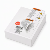 Étiquettes personnalisées multicouches pour livrets d'instructions, autocollants en vinyle multi-pages pour bouteilles/bocaux, impression d'étiquettes nutritionnelles multicouches