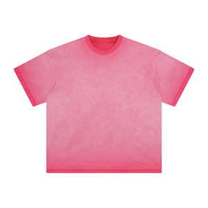 Vêtements 100% coton lavés avec logo personnalisé de fournisseur chaud T-shirts pour hommes de grande taille T-shirts pour hommes de haute qualité pour hommes - Product Image 6