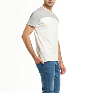 Venta caliente transpirable inteligente y fresco 250gsm camiseta de peso pesado de alta calidad hombres de lujo personalizado pesado 100% camisetas de algodón - Product Image 4
