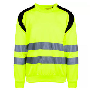 Sudaderas térmicas de seguridad diseñadas para retener el calor y mantener la visibilidad durante las condiciones frías en el lugar de trabajo al aire libre. - Product Image 2