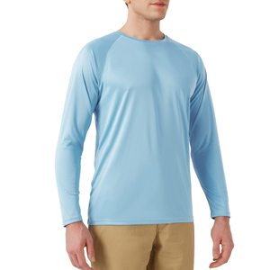Maillot de bain à manches longues UPF pour homme, léger et infroissable, évacuation de l'humidité à séchage rapide - Product Image 2