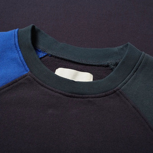 Sweat-shirt à col ras du cou teint en pigment personnalisé de poids moyen Sweat-shirt à col rond unisexe teint en vêtement - Product Image 4