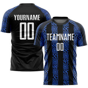 Maillot de football personnalisé respirant, séchage rapide, léger, coupe professionnelle, sublimé, col ras du cou, pour entraînements, matchs et écoles - Product Image 6