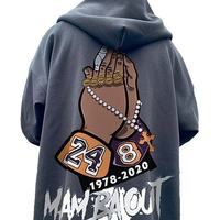 Sudaderas con Capucha Personalizadas al por Mayor, Bordadas en 3D, con Logotipo Impreso en Serigrafía, de Forro Polar Grueso de Invierno, 100% Algodón, para Hombre, Estilo Urbano