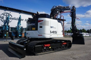 รถขุดไฮโดรมีค HMK 145 LC SR แบบตีนตะขาบขนาดกะทัดรัด พร้อมปั๊มเกียร์อีซูซุประสิทธิภาพสูง และปั๊มไฮดรอลิกคาวาซากิสำหรับงานหนัก ขายส่ง - Product Image 3