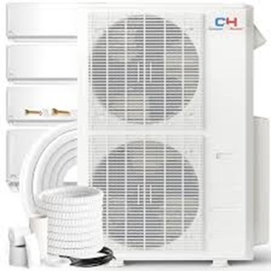 เครื่องปรับอากาศแบบมินิสปลิตไร้ท่อ 48000 บีทียู (12+12+12+12) ประหยัดพลังงาน ใช้พลังงานแสงอาทิตย์ หลายโซน พร้อมปั๊มความร้อน ขายดีที่สุด - Product Image 1