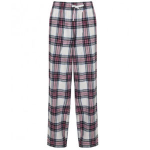 ชุดนอนผ้าสักหลาดสีทึบสำหรับผู้หญิงคลาสสิกเอวกลางระบายอากาศขากว้างสำหรับฤดูใบไม้ร่วง - Product Image 2