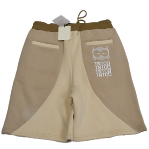 กางเกงขาสั้นแนวสปอร์ตสำหรับผู้ชายเสื้อผ้าแนวสปอร์ตแบบผ่าแยกสีแนวลำลอง - Product Image 2