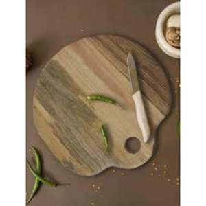 Planche à découper en bois victorienne au look antique pour les tâches quotidiennes de la cuisine planche à découper simple de qualité supérieure - Product Image 2