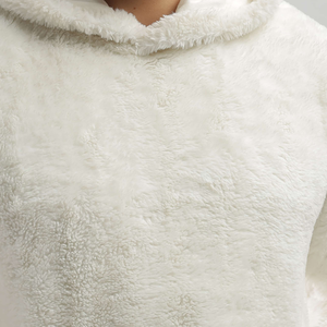 Hot Selling 2025 Trending Oversized <b>Hoodie</b> <b>Men</b> Custom Fashionable Winter Wear 100% Cotton Embroidered Pocket Pullover <b>Sherpa</b> - Product Image 5