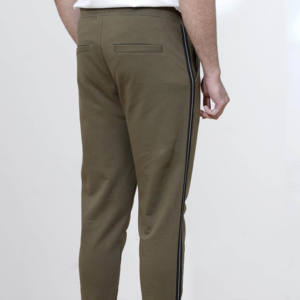 กางเกงผ้าลูกฟูกใส่สบายสำหรับเด็กผู้ชายกางเกงซักได้สำหรับมืออาชีพสีทึบสไตล์ล่าสุด - Product Image 3