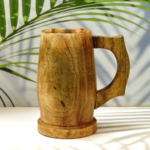 Top Style Wooden <b>Drinking</b> Mug with Smooth Handmade Finish Premium Handmade Wooden <b>Water</b> Cup for Kitchen and Dining Collection - Product Image 1