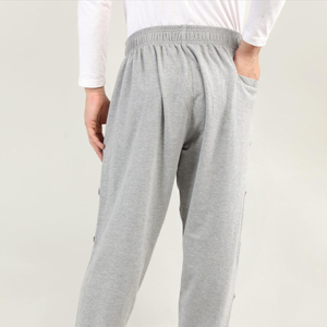 Pantalon de survêtement ample pour homme, léger, en coton de haute qualité, confortable, respirant, coupe-vent, séchage rapide, écologique, avec cordon de serrage - Product Image 4
