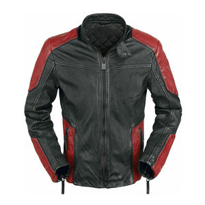 Veste de motard en cuir véritable d'agneau pour femme, vente en gros, manteau, vêtements avec OEM - Product Image 1