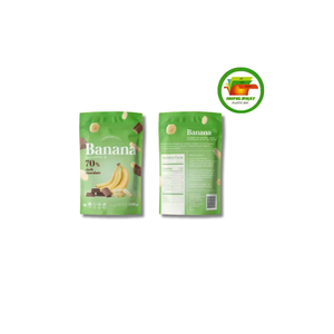 Custom Printed Eco-Friendly <b>Stand</b> up Pouch Zip Bag for <b>Banana</b> Chips Chocolate and Jelly Packaging - Product Image 1