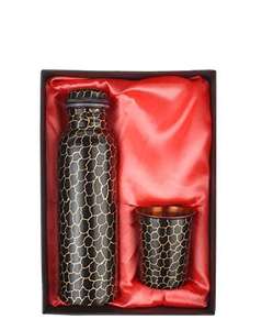 Botella de cobre esmaltado a mano, botellas de cobre pintadas a mano de alta calidad, de lujo, de larga duración, venta al por mayor, precio bajo - Product Image 2