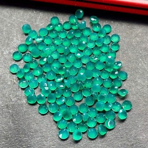 Vente flash : pierres précieuses en onyx vert naturel de 0,8 ct, pierres précieuses en vrac, bagues de fiançailles, boucles d'oreilles, accessoires de créateur disponibles, meilleur prix, magique - Product Image 4