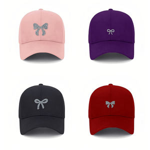 Parche Bordado Termoadhesivo con Lazo de Pedrería para Gorras - Product Image 6