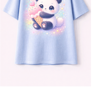 Camisetas informales para niños, 100% algodón, suaves, transpirables, de manga corta, para verano, para niños y niñas, 100% ligeras y cómodas. - Product Image 4