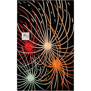 ผ้าขนสัตว์100% ศิลปะลายพลุแบบแอบสแตรกพรมทอมือขนาดที่กำหนดเองสำหรับบ้านห้องนอนห้องนั่งเล่นห้องเด็กห้องห้องโถงชุดพรมพื้นที่ - Product Image 1