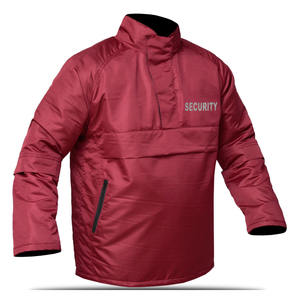 Offre Spéciale vestes de sécurité robustes pour hommes et femmes couleur unie personnalisée avec col montant et fermeture à glissière manches complètes - Product Image 2