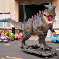 Simulateur d'intérieur réaliste de modèle de dinosaure Animatronic électrique de taille réelle pour des enfants pour des parcs d'aventure de centres commerciaux