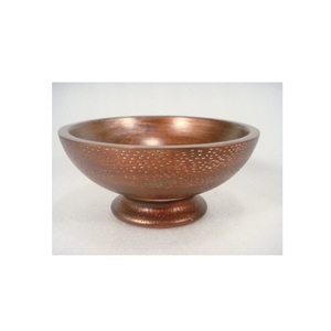 Couleur en bois de teck manuellement artisanat servir bol de puce et de trempette - Product Image 5