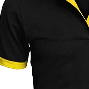 Polo deportivo de punto suave y cómodo para hombre, color sólido, logotipo personalizado, alta calidad, novedad - Product Image 4