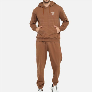 Survêtement en molleton 100% coton pour homme, taille plus, motif uni, respirant, meilleure qualité pour l'hiver, prix de gros - Product Image 3