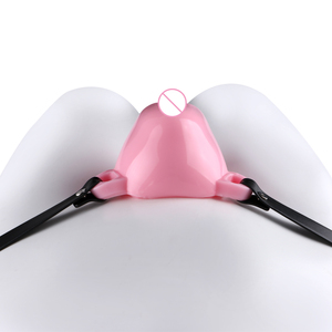 <span class=keywords><strong>Cage</strong></span> de chasteté en silicone ANOSX avec ceinture de verrouillage en PU <span class=keywords><strong>Cage</strong></span> vaginale 3D Petite suppression d'érection Jouets sexuels pour adultes pour jeu de rôle de couple - Product Image 5