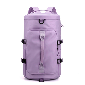 Sac à dos de voyage de haute qualité à bas prix étanche à sec avec logo de salle de sport à la main avec compartiment à chaussures - Product Image 4