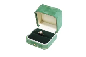 <b>Large</b> 75x75x57mm Engagement Ring Display <b>Box</b> Protective <b>Jewelry</b> Storage Solution for Rings & Accessories - Product Image 5