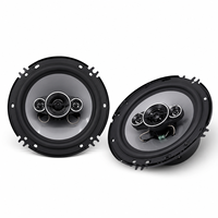 Haut-parleurs audio pour voiture au son clair, qualité supérieure, 6 pouces, 500W max, 45W RMS, 4 ohms, 91dB, 4 voies, pour mise à niveau audio de véhicule