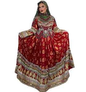 2026 New Designs Afghani Dresses for Women's Frock <b>Sets</b> Breathable Multicolor Long Length Custom Sizes Wedding Party Wear Adults - Product Image 1