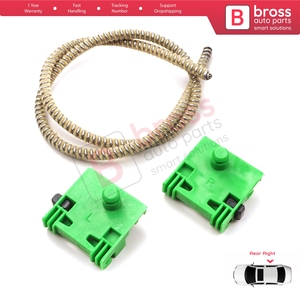 Kit de Reparación de Elevalunas Trasero Derecho BWR943 para Scenic MK1 JA0/1 FA0 1999-2003 8200044417 - Product Image 5