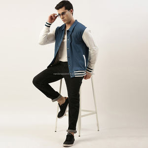 Nardon Apparel Factory Veste polaire personnalisée à col montant pour hommes Veste polaire Sherpa à fermeture éclair brodée - Product Image 4