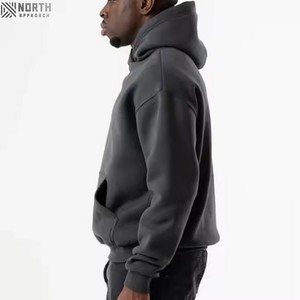¡Novedad de 2025! Sudadera con capucha Essentials Duty para hombre, sudadera de gran tamaño de alta calidad para hombre, sudaderas holgadas Unisex de algodón pesado en blanco - Product Image 4