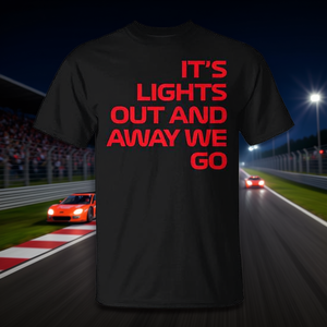 T-shirt promozionale Lights Out Race Week Motorsport Racing - Andiamo via! - Product Image 1