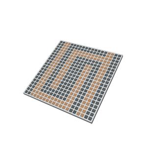 300x300mm 12X12 Baño de cuerpo completo antideslizante porcelana Estacionamiento de alta resistencia azulejos rústicos azulejo de piso suministros de azulejos de porcelana - Product Image 1