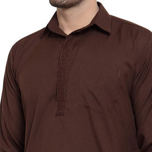 Vente en gros d'usine, shalwar kameez décontracté pour homme de haute qualité, nouveau design, 100% coton, vêtements salwar pour homme - Product Image 5