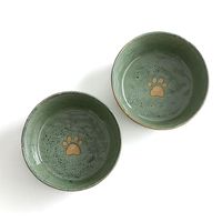 Bol de service élégant en acier pour animaux de compagnie, pour la maison, le jardin, la ferme, la chambre à coucher, la salle d'amis - Décoration de maison originale et créative