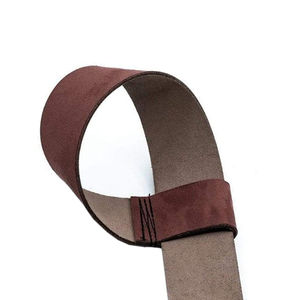 High Quality Gym Training <b>Wrist</b> <b>Supports</b> Original Cowhide Leather Lifting Straps Adjustable Fitness Weightlifting customization - Product Image 3