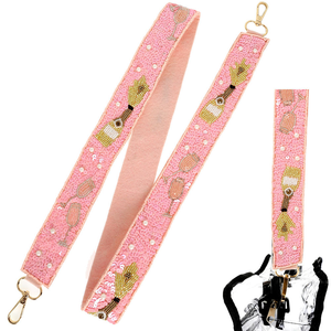 Beautifully Crafted Beaded Strap For Woman <b>Handbag</b> Decorative Accessory That Adds A <b>Unique</b> Handmade Touch To Elevate Any Purse - Product Image 5