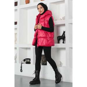 Chaleco Inflable Rosa con Diseño de Gabardina MSW9468-3 - Product Image 3