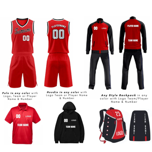 Kits de uniformes deportivos en equipo al por mayor: logotipo personalizado, camisetas y pantalones cortos duraderos de secado rápido para equipos profesionales y aficionados - Product Image 1
