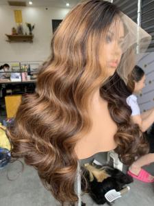 Vietnamese Remy Human Hair Wigs Free <b>Tangle</b> and Shedding Natural Wavy Texture in All Shades - Product Image 5